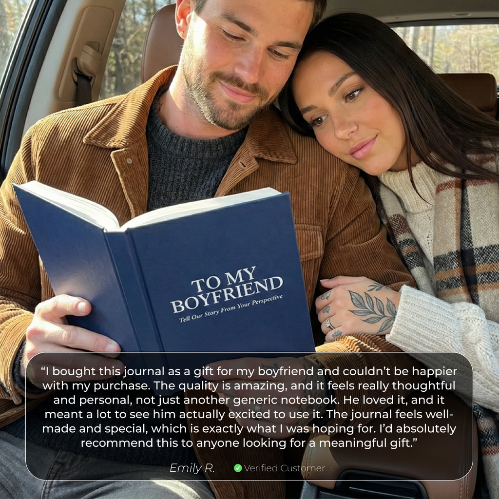 Boyfriend Prompt Journal – Your Story, From His Perspective