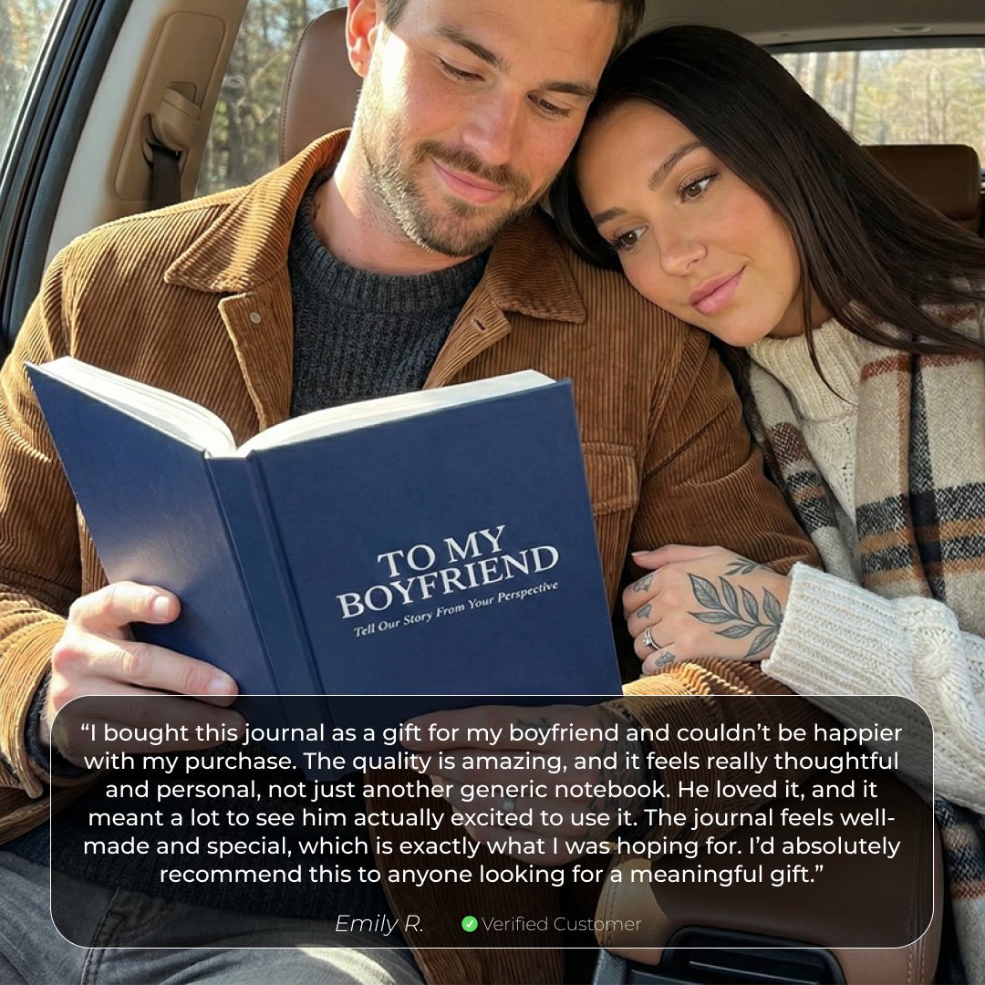 Boyfriend Prompt Journal – Your Story, From His Perspective