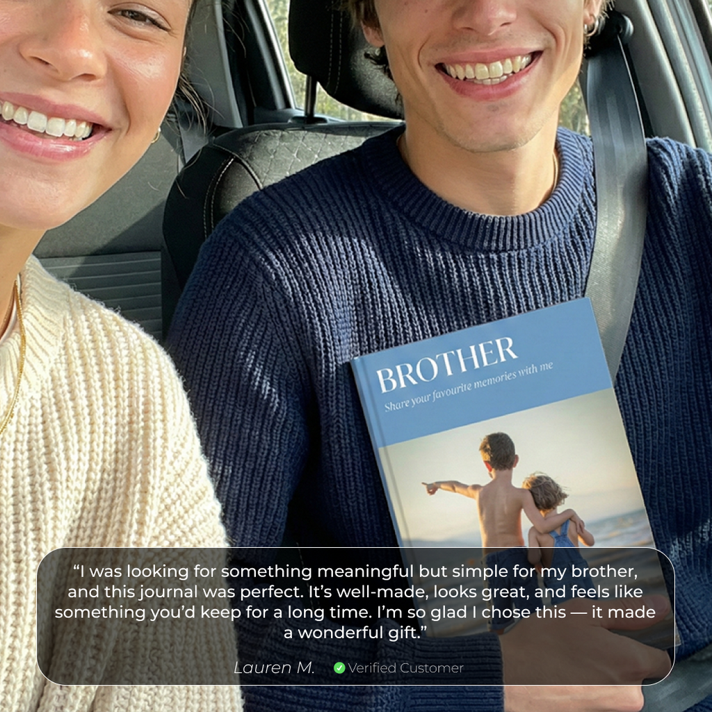 Brother Tell Me Your Story - Prompt Journal