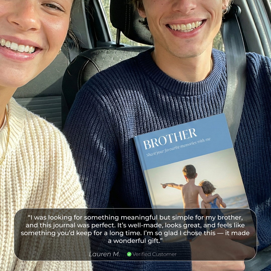 Brother Tell Me Your Story - Prompt Journal