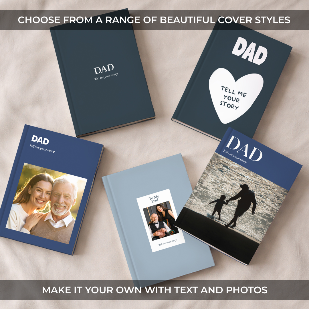 Dad Tell Me Your Story – Prompt Journal
