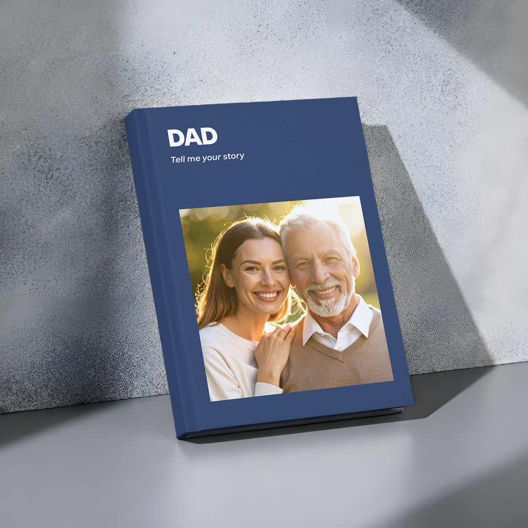 Dad Tell Me Your Story – Prompt Journal