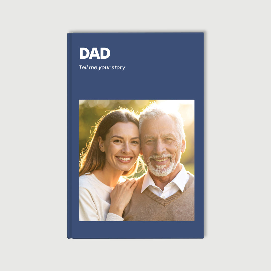 Dad Tell Me Your Story – Prompt Journal
