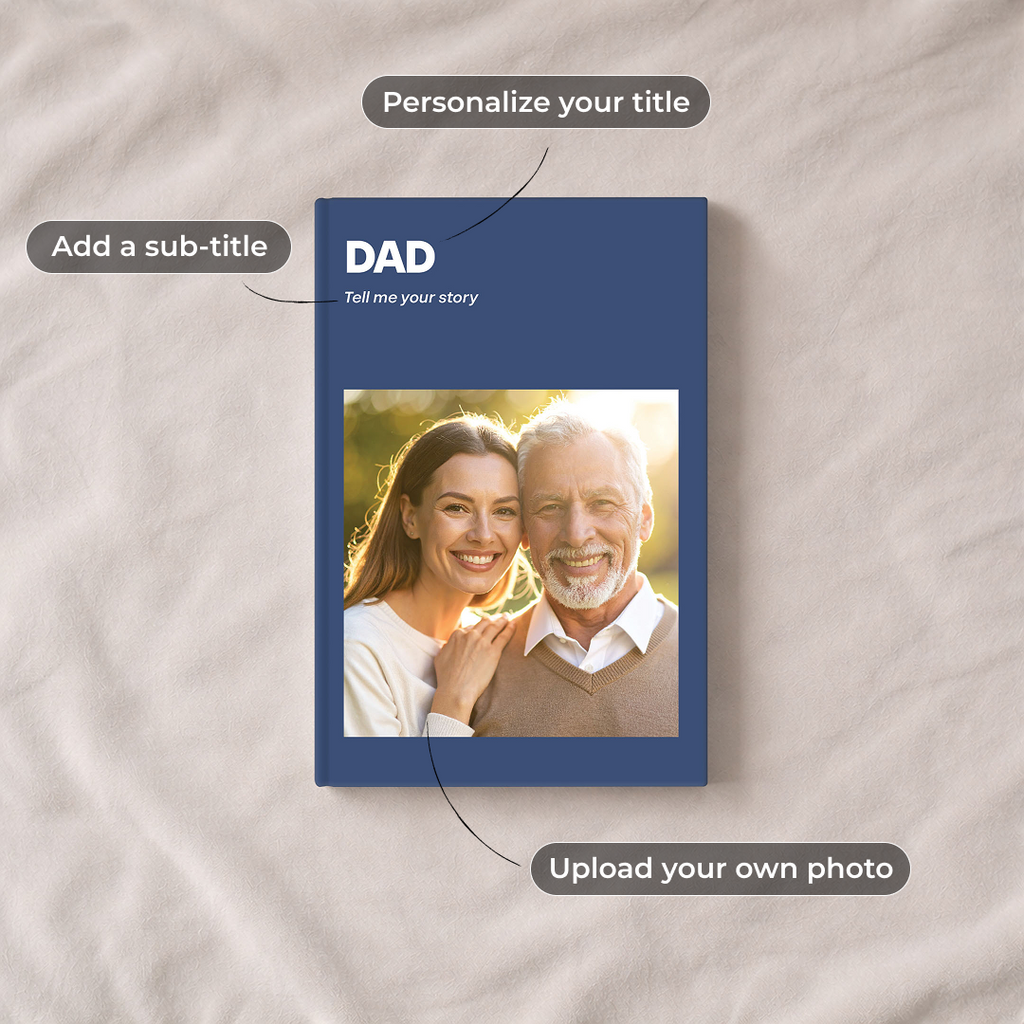 Dad Tell Me Your Story – Prompt Journal