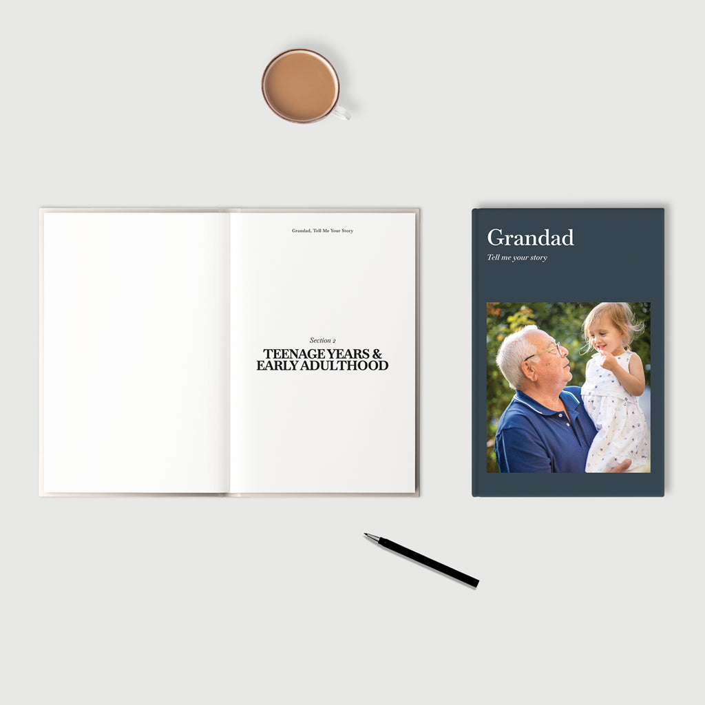 Grandfather Prompt Journal – His Story, His Legacy