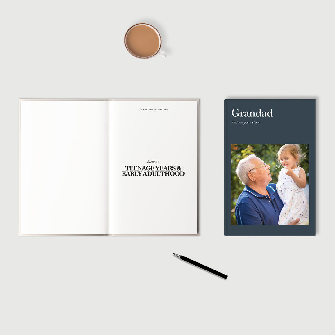 Grandfather Prompt Journal – His Story, His Legacy