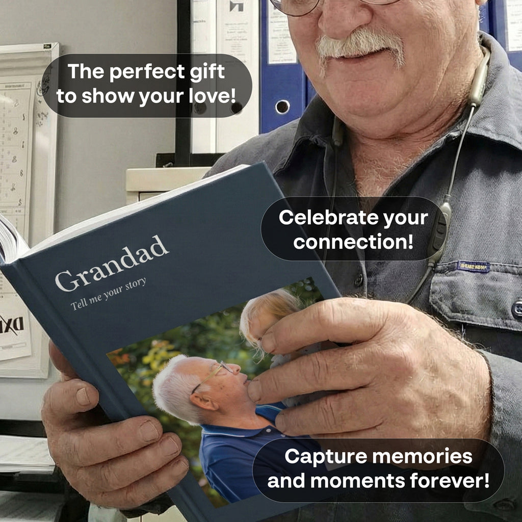 Grandfather Prompt Journal – His Story, His Legacy