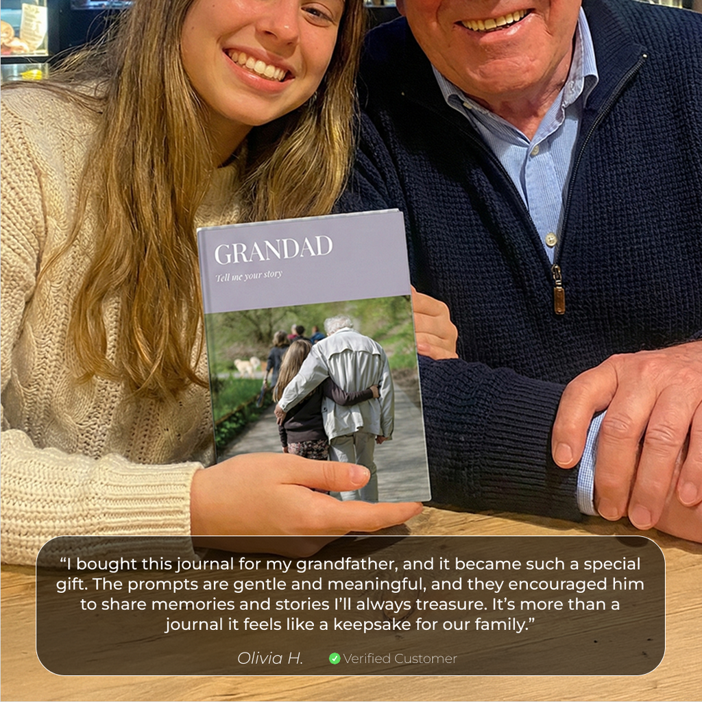 Grandfather Prompt Journal – His Story, His Legacy