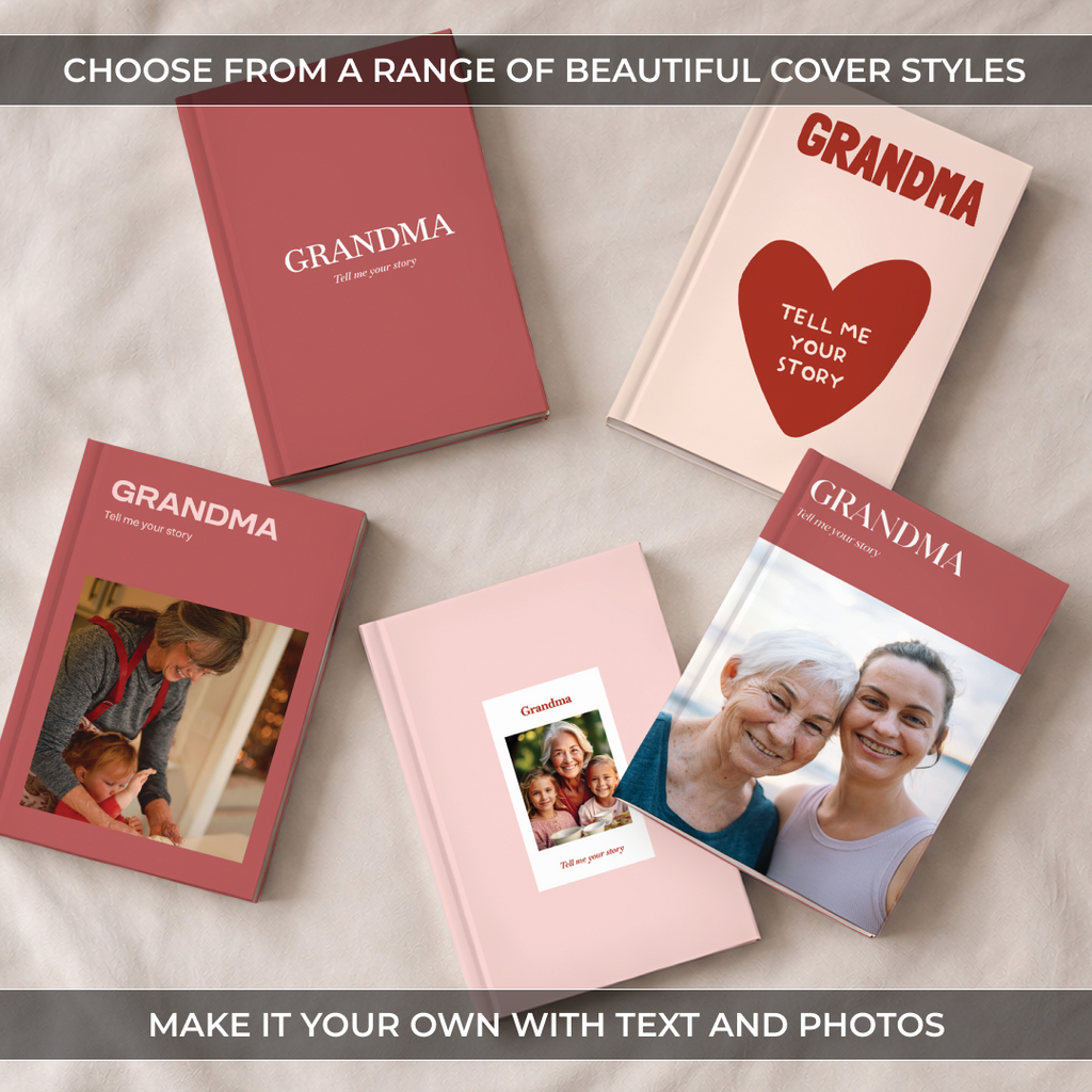 Grandmother Prompt Journal – Her Life, Her Words