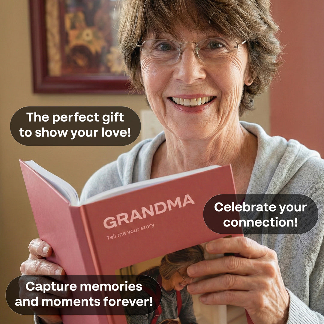 Grandmother Prompt Journal – Her Life, Her Words