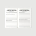 Husband Prompt Journal – Your Story Through His Eyes