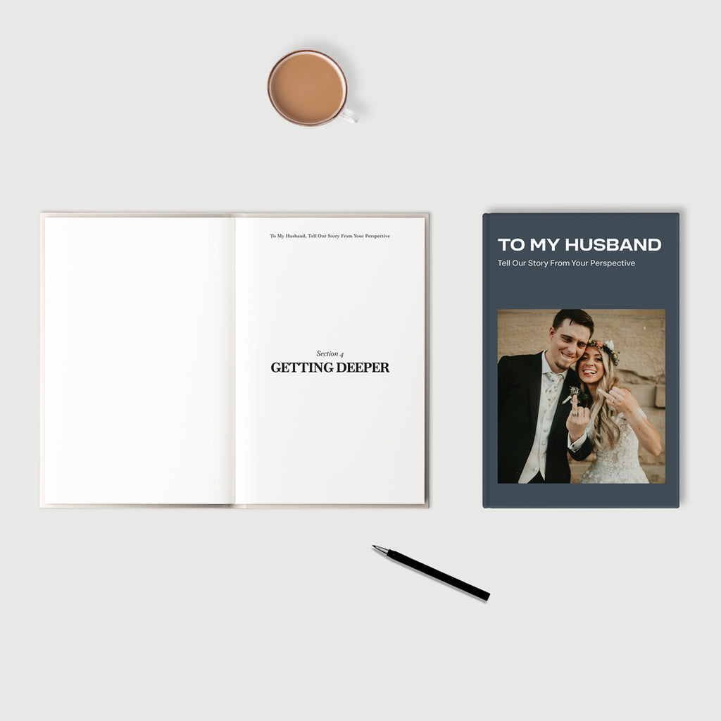 Husband Prompt Journal – Your Story Through His Eyes