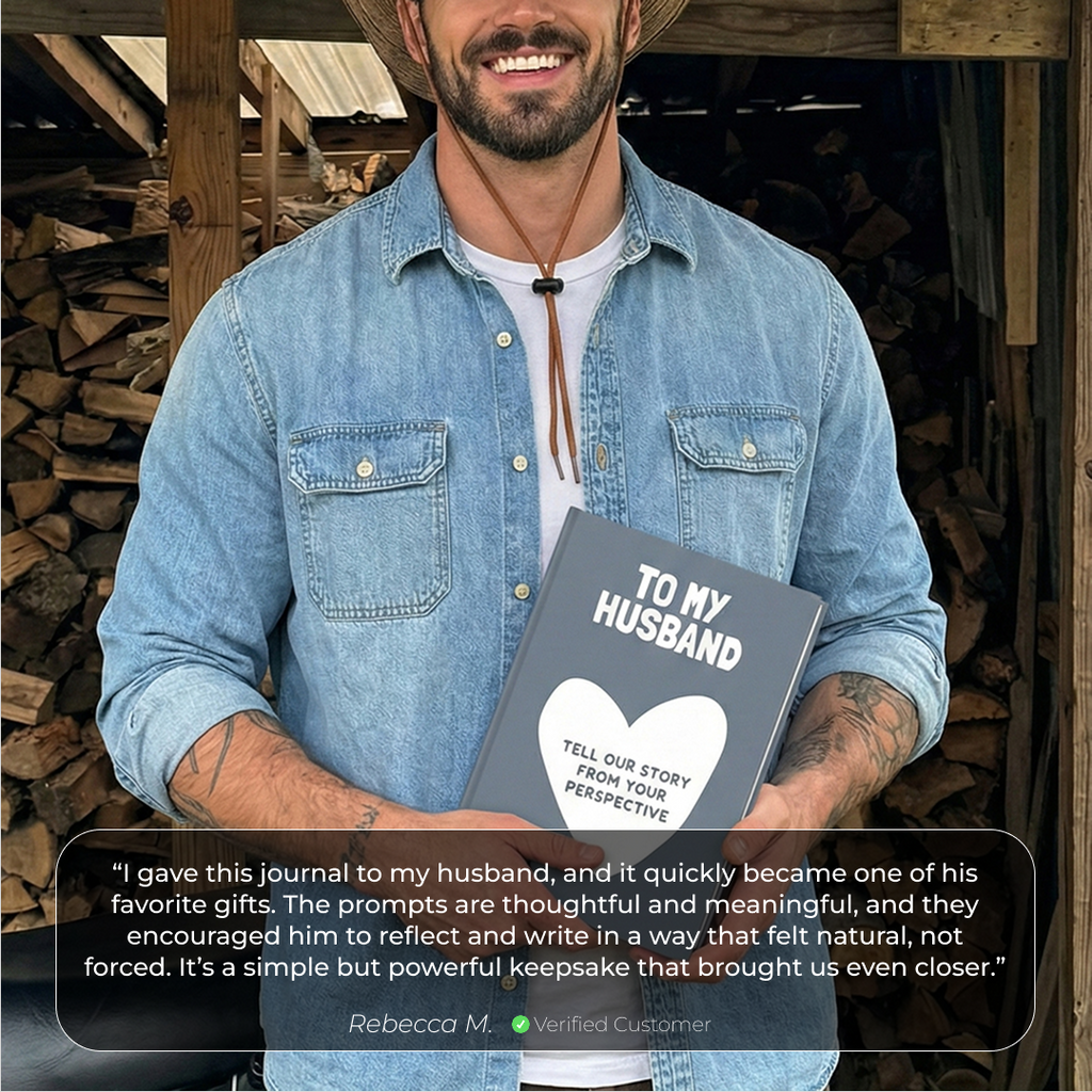 Husband Prompt Journal – Your Story Through His Eyes