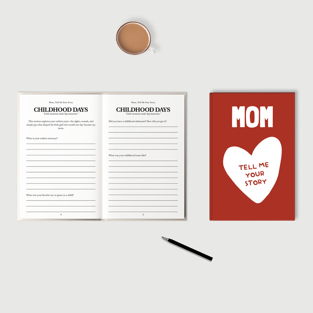 Mum Tell Me Your Story – Prompt Journal