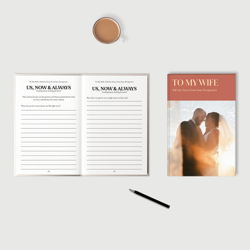 Wife Prompt Journal – Your Story Through Her Eyes