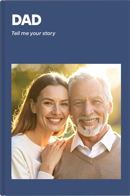 Dad Tell Me Your Story – Prompt Journal